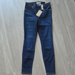 Madewell Dark Blue Skinny Jeans